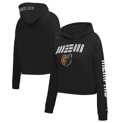 Pro Standard Black Memphis Grizzlies 2023/24 City Edition Cropped Pullover Hoodie