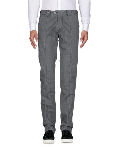 Barba Napoli Casual Pants In Steel Grey