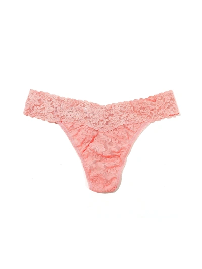 Hanky Panky Signature Lace Original Rise Thong Ballet Pink Sale