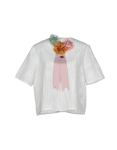 Alcoolique Blouse In White