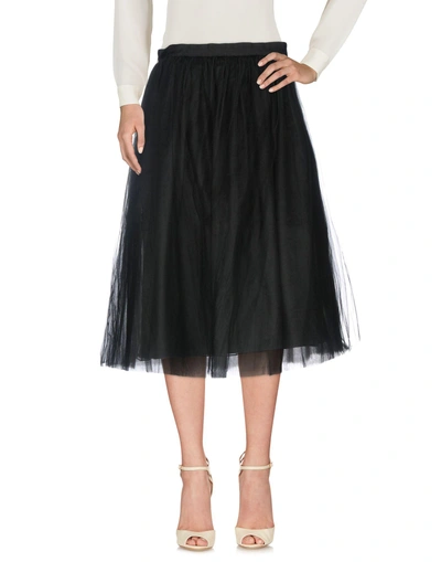 Elizabeth And James 3/4 Length Skirt In Black