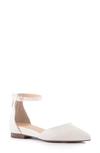 Seychelles Cherub D'orsay Flat In Off White