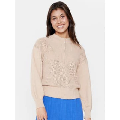 Numph Nueppi Pullover In Neutral