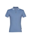 Armani Collezioni Polo Shirts In Blue