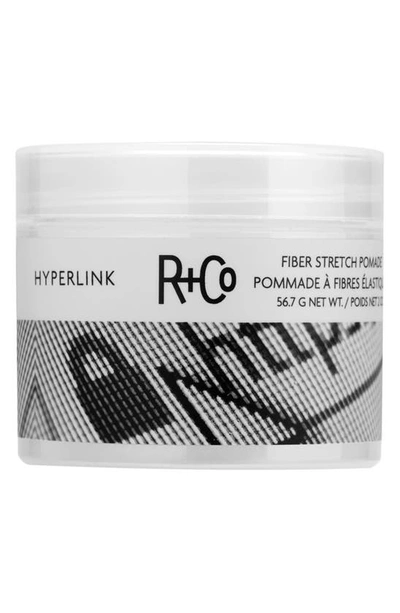 R + Co Hyperlink Fiber Stretch Hair Pomade, 2 oz In White