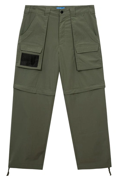 Market Moraine Convertible Cargo Trousers In Fern