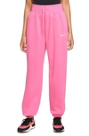 Nike Sportswear Phoenix High Waist Fleece Sweatpants In Pinksicle/ Sail