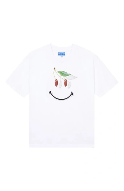 Market Smiley® Ripe Graphic T-shirt In White