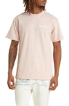 Icecream Snow Business Cotton Graphic T-shirt In Rose Smoke