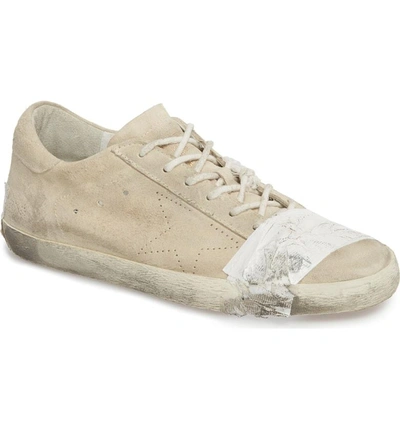 Golden Goose Superstar Taped Sneaker In Cream Skate-white Scotch