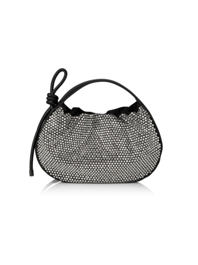 3.1 Phillip Lim / フィリップ リム Origami Crystal-embellished Shoulder Bag In Black