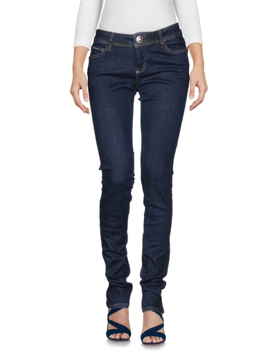 Philipp Plein Denim Pants In Blue