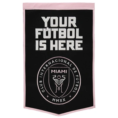 Winning Streak Inter Miami Cf Dynasty Banner In Black
