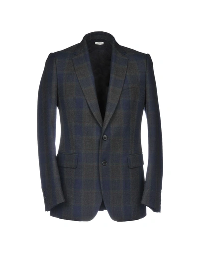 Dries Van Noten Blazer In Dark Blue