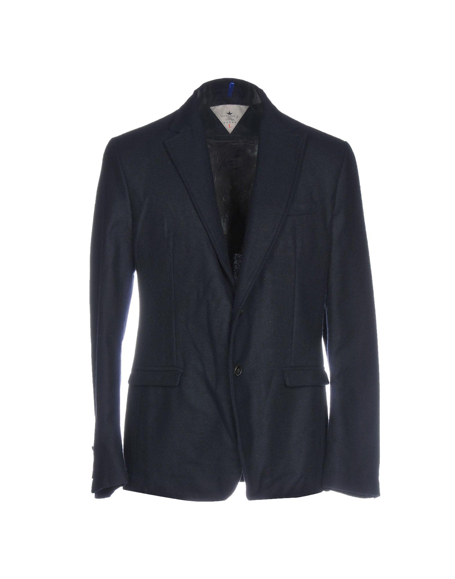 Macchia J Blazer In Dark Blue | ModeSens