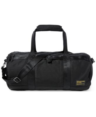 Polo Ralph Lauren Military Nylon Gym Bag In Black | ModeSens