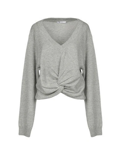 Alexander Wang T Sweater In Grey