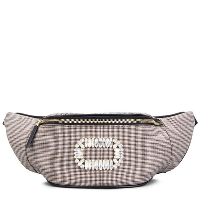 Roger Vivier Belty Viv Checked Belt Bag In Female