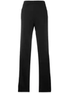 Givenchy Logo Trim Track Pants In Black