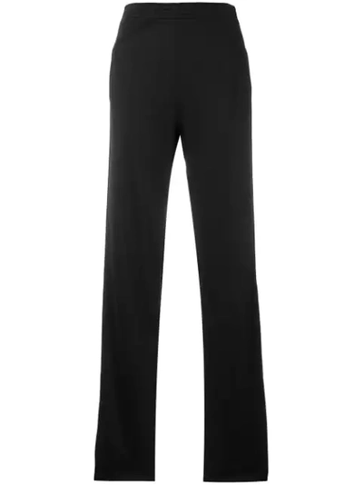 Givenchy Logo Trim Track Pants In Black