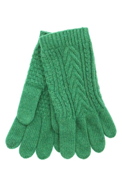 Portolano Cashmere Gloves In Sage