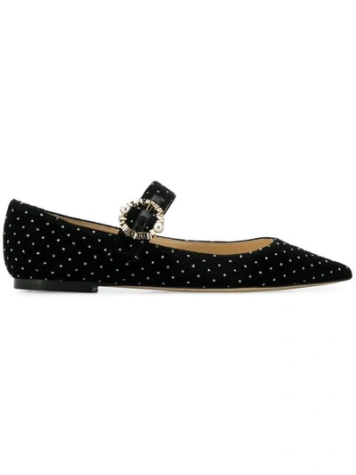 Jimmy Choo Gianna Ballerinas - Black