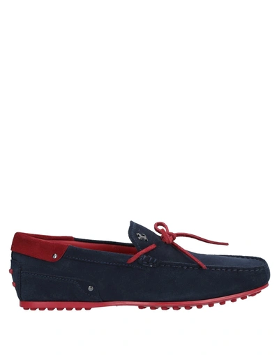 Tod's Loafers In Dark Blue