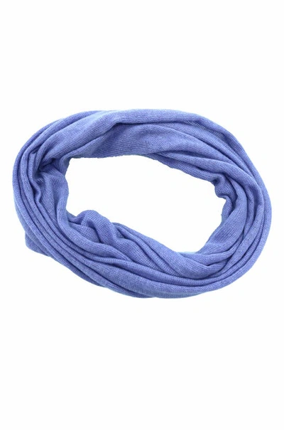 Portolano Plain Loop Scarf In Dusty Lavender