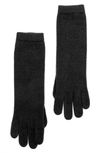 Portolano 13" Cashmere Gloves In Black