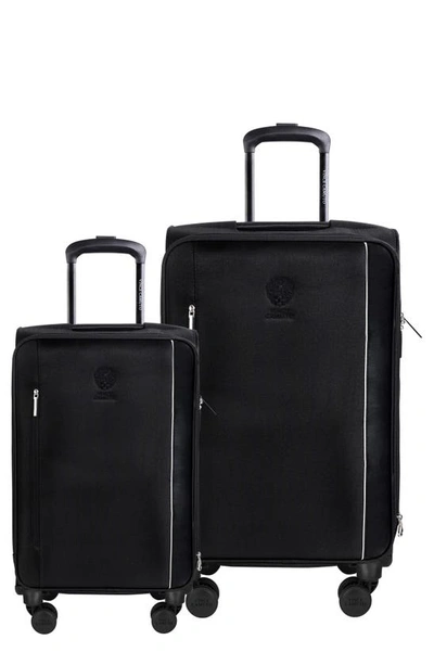 Vince Camuto Kennedy Expandable Spinner Suitcase In Black