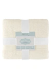 Chic Jacquard Weave Cotton 2-piece Bath Sheet Set In Neutral