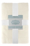 Chic Jacquard Weave Cotton 3-piece Bath Towel Set In Neutral