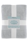 Chic Turkish Cotton 4-piece Bath Towel Set In Grey