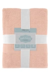 Chic Turkish Cotton 4-piece Bath Towel Set In Rose
