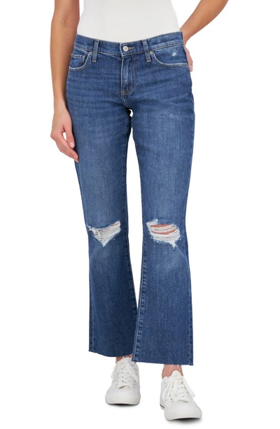 Lucky Brand Easy Rider Ripped Bootcut Jeans In Halia