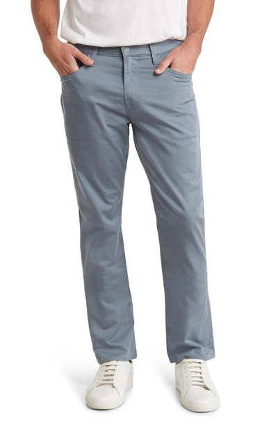 Ag Commuter Performance Sateen Trousers In Blue Haze