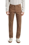 Ag Commuter Performance Sateen Pants In Baked Cumin