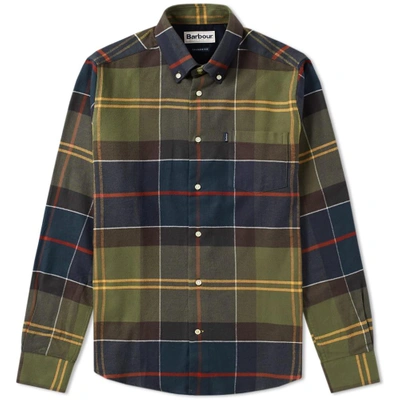 Barbour Stapleton John Shirt In Green ModeSens