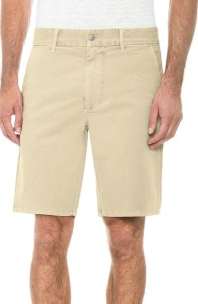 Joe's Brixton Trim Fit Straight Leg Shorts In Ivory