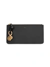Chloé Leather Card Holder In Black