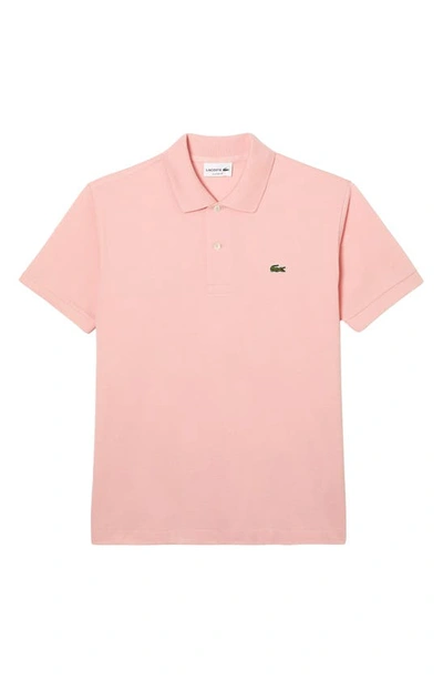 Lacoste Regular Fit Piqué Polo In Nymphea