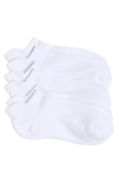 Nordstrom 3-pack Everyday Tab Ankle Socks In White