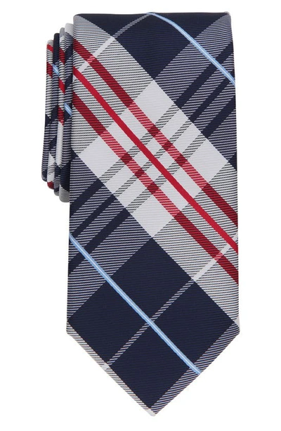 Nautica Lydonia Plaid Tie In Red