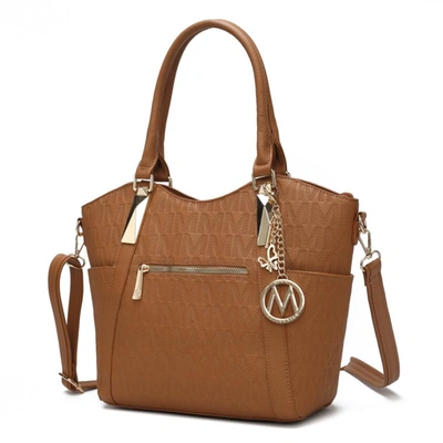 Mkf Collection By Mia K Hazel Vegan Leather Women's Tote Handbag In Multi