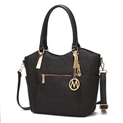Mkf Collection By Mia K Hazel Vegan Leather Women's Tote Handbag In Gold