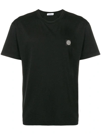 Stone Island Jersey T-shirt - Black