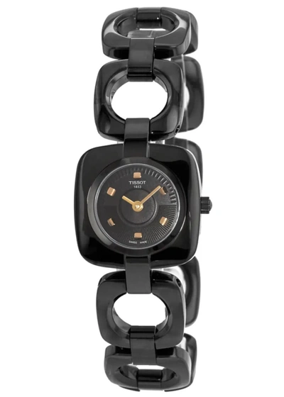Tissot Women's 27mm Quartz Watch In Black