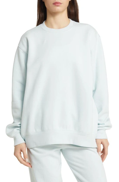 Bp. Oversize Crewneck Sweatshirt In Blue Wander