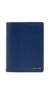 Tumi Province Passport Cover In Blue
