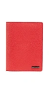 Tumi Province Passport Cover In Ember